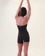 Unifé Halter Tank with Built-in Bra | Black