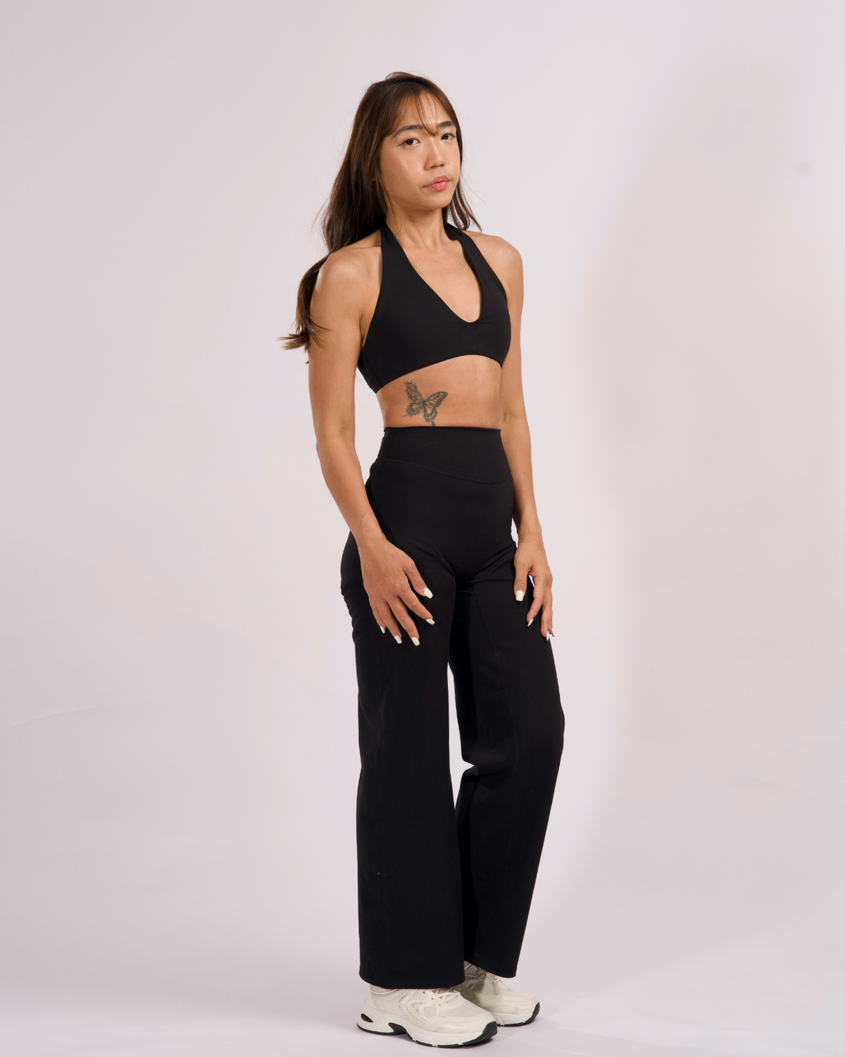Unifé Straight Leg Leggings | Black