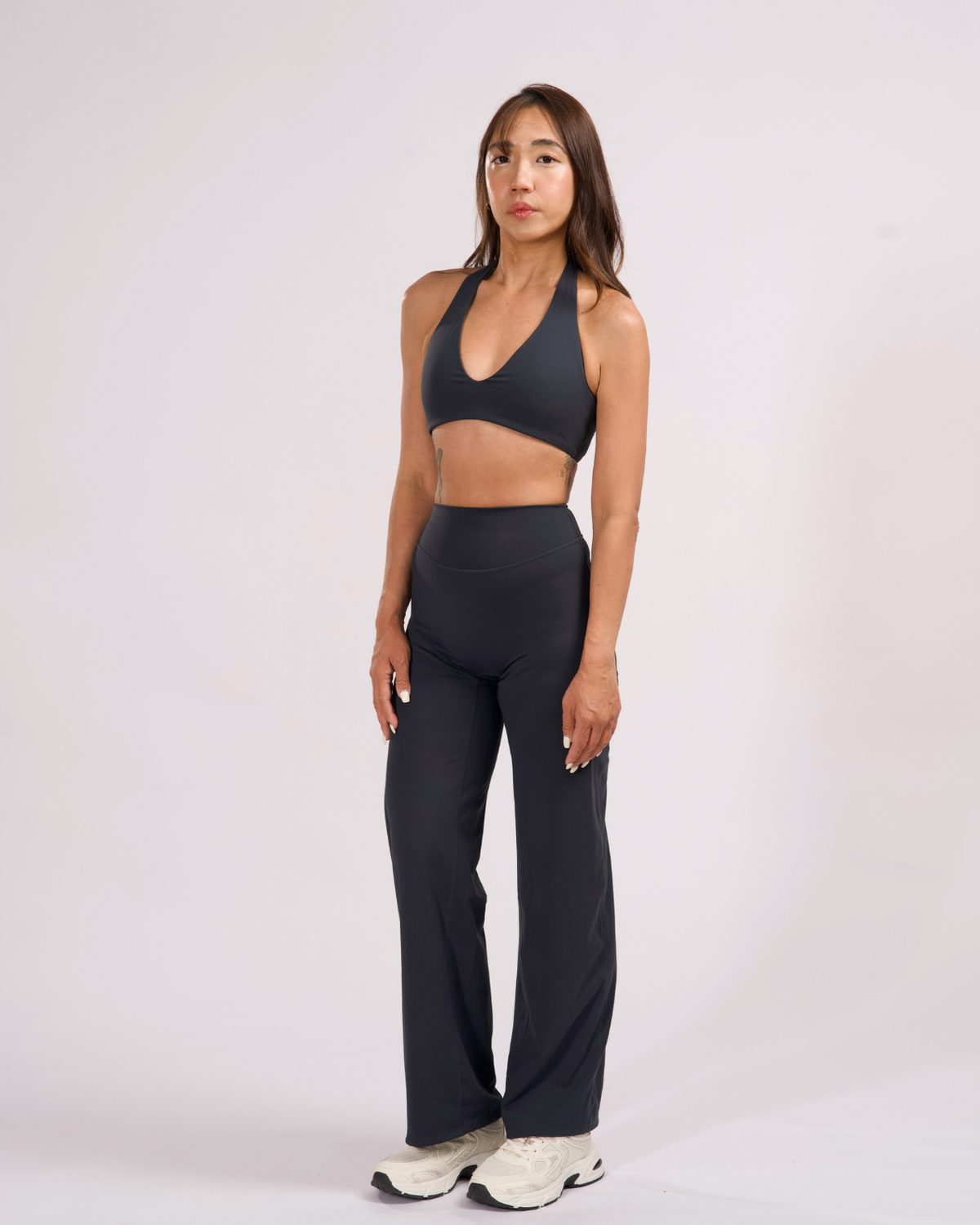Unifé Straight Leg Leggings | Dusty Blue