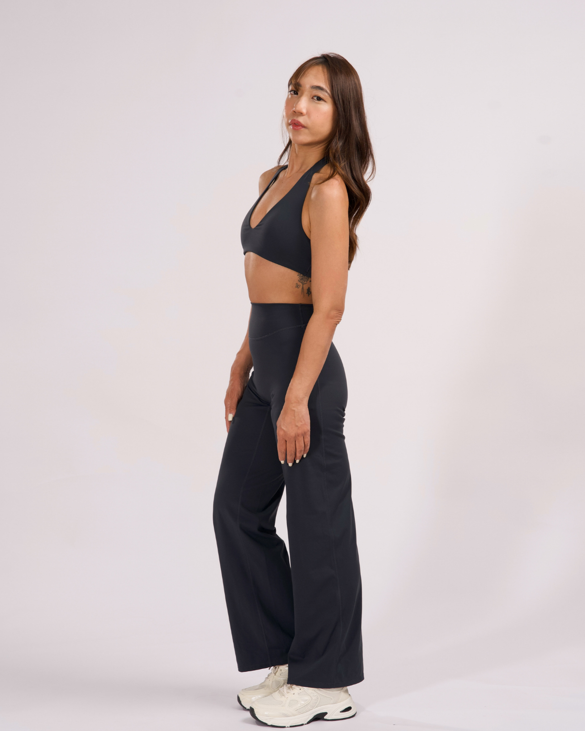 Unifé Straight Leg Leggings | Dusty Blue