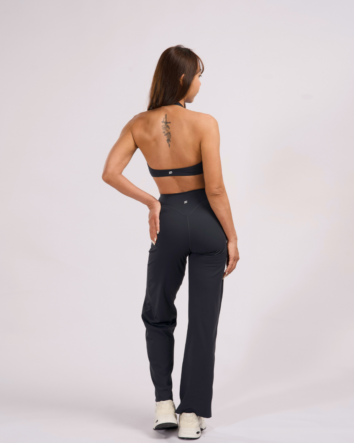 Unifé Straight Leg Leggings | Dusty Blue