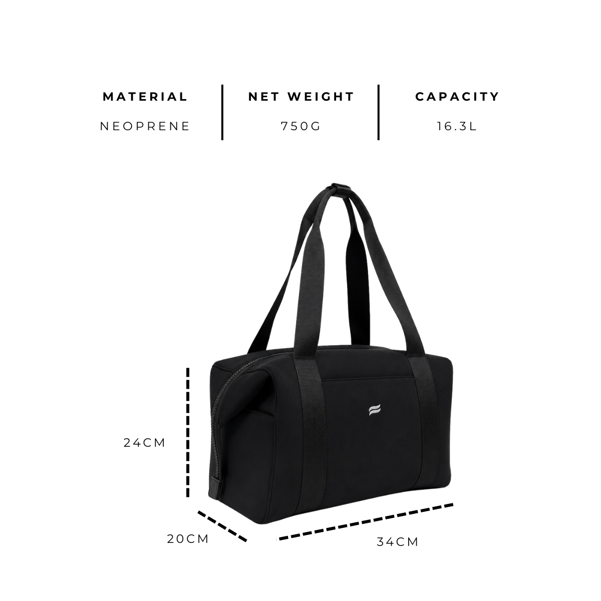 Nomad Duffle Bag | Black