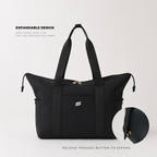 Nomad Duffle Bag v1 | Black (with Gold Hardware)