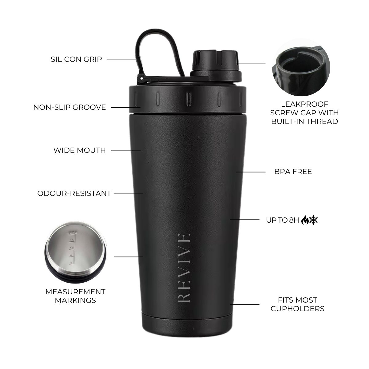 [CLEARANCE] Revive Shaker Bottle