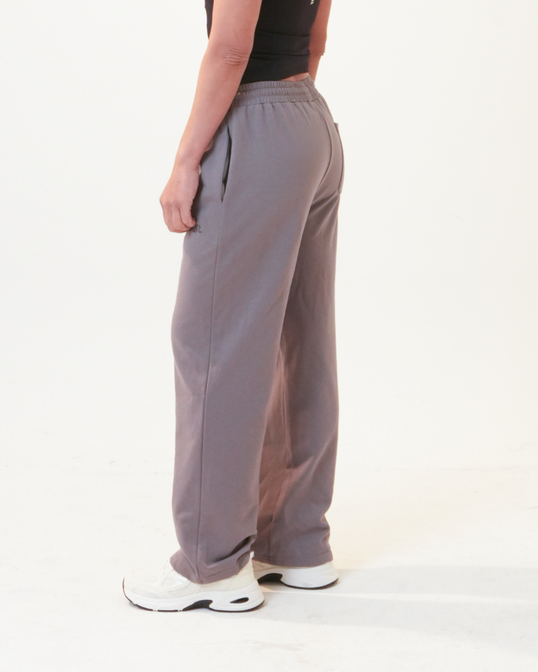 Flair Straight Leg Joggers | Steel