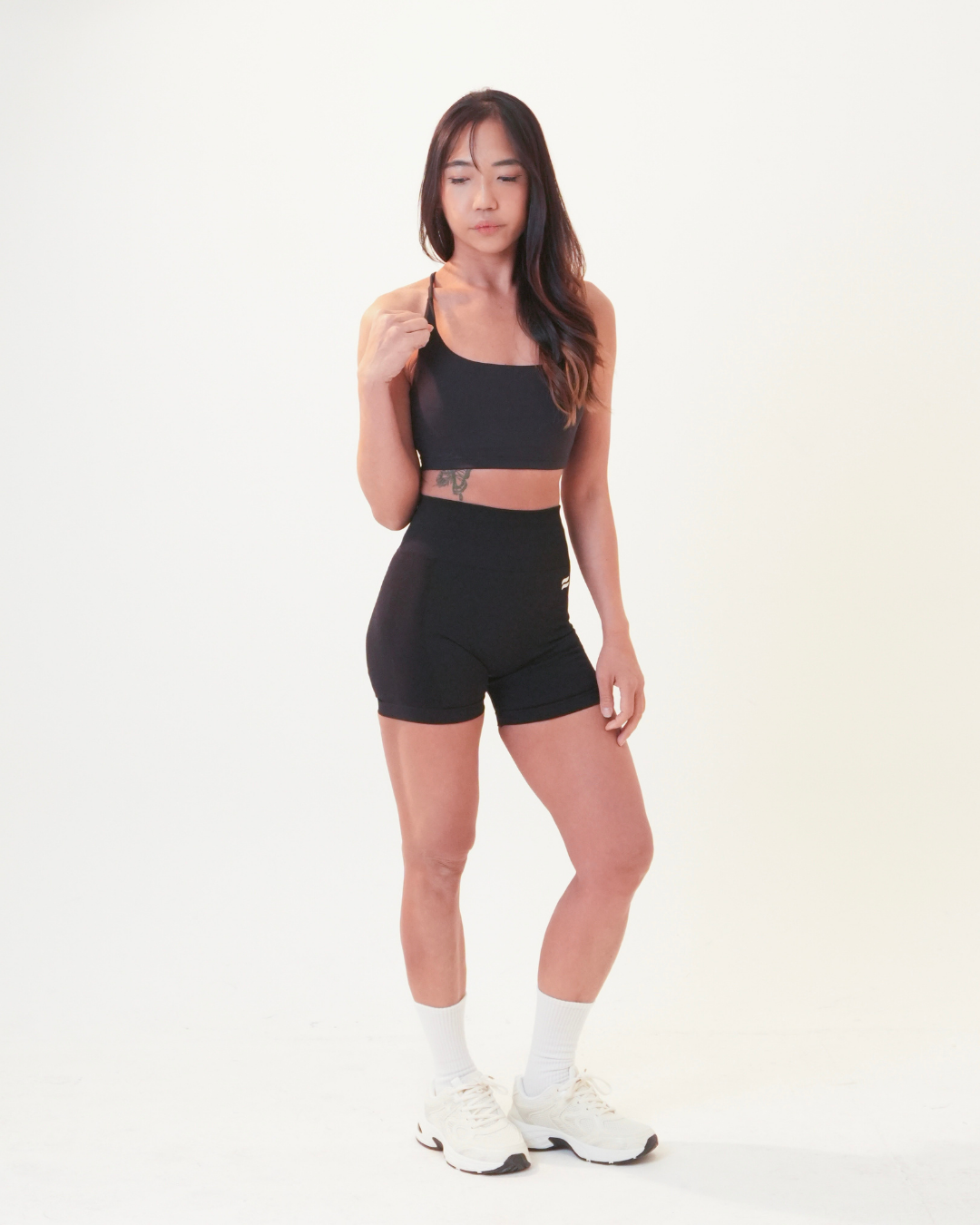 Hera Crossback Sports Bra | Black