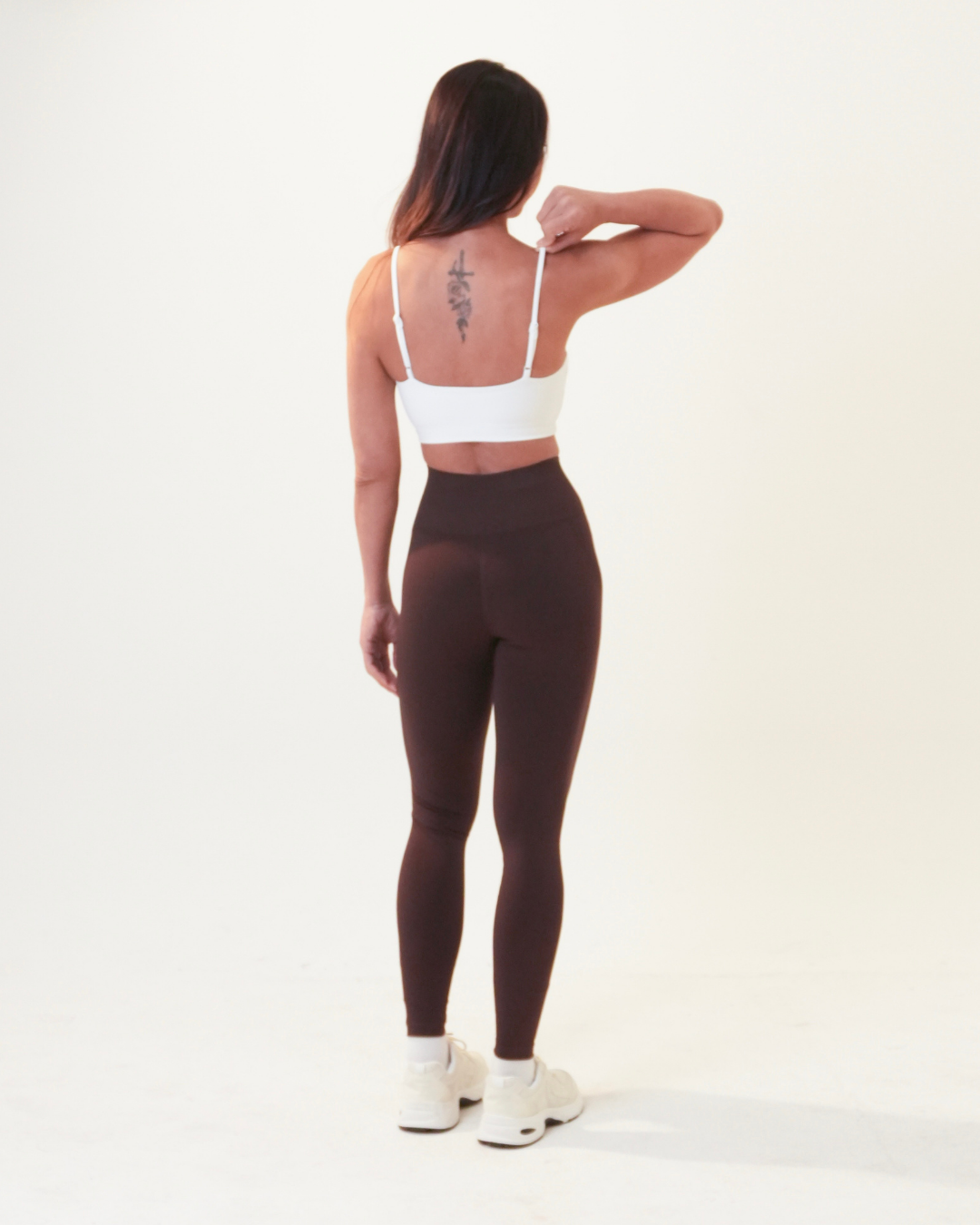 Essence Tank Sports Bra | White