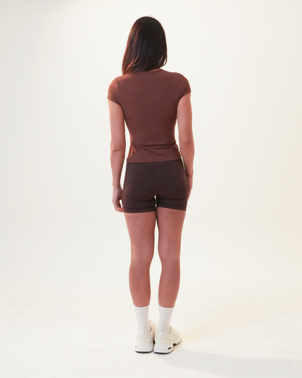 Compression Tee | Cocoa
