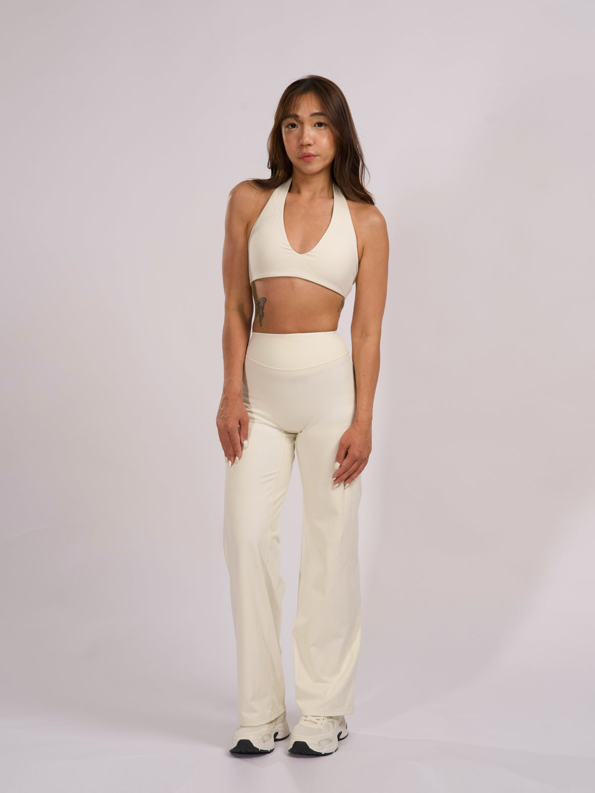 Unifé Straight Leg Leggings | Oatmeal
