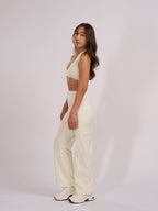 Unifé Straight Leg Leggings | Oatmeal