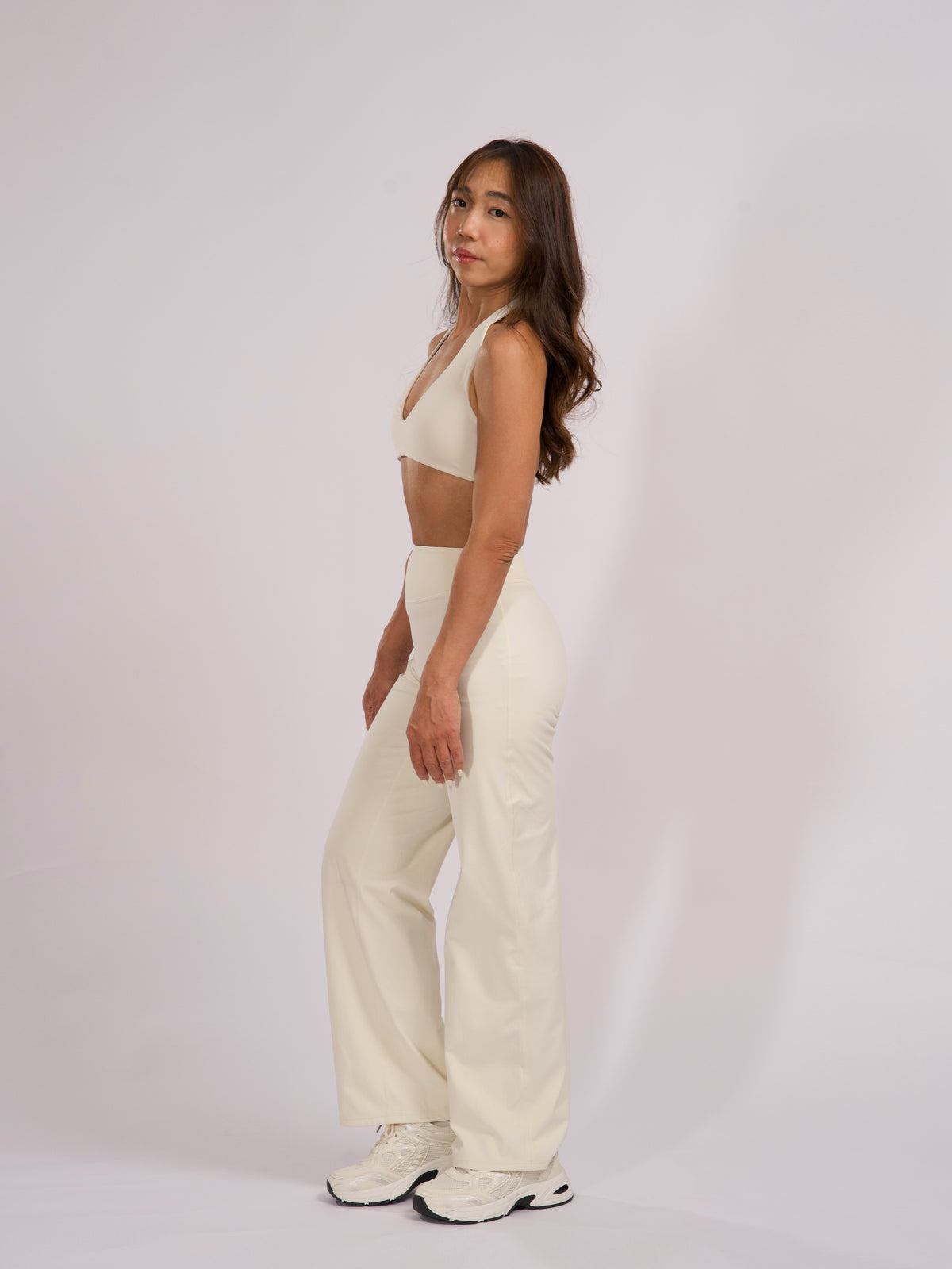 Unifé Straight Leg Leggings | Oatmeal